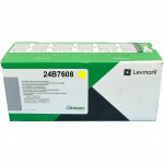 Lexmark XC8355 95x 96x Yellow Rtn 12K Cartridge (24B7608) | 24B7608 | 734646761475