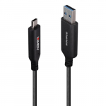 Kabel USB Lindy USB-A - USB-C 50 m Black (43397) | 43397 | 4002888433976