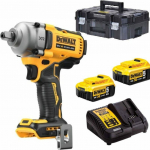 Klucz udarowy Dewalt DEWALT.KLUCZ UDAROWY 1/2" 18V 812Nm 2x5,0Ah 4-BIEGI TSTAK ZAPADKA DCF892P2T | DCF892P2T-QW | 5035048743669