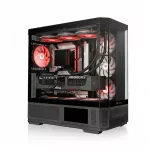 Thermaltake View 370 TG ARGB (Black, Tempered Glass x 3) | CA-11N-00M1WN-00 | 4711658546333
