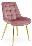 Leobert Tugitool BERA - samet Dark pink / kuldsed jalad x 4 | 5903332096565 | 5903332096565