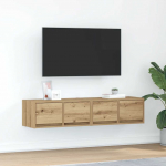 vidaXL TV-kapi komplekt 2 tk Artisan Oak 60x31x25,5 cm Liimpuit | 861507 VidaXL | 8721158704269