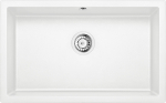 Zlewozmywak Deante KOMORA PODBLATOWA CORDA ALABASTER GRANIT 800X500X210 3,5"+SPACE SAVER | ZQA_A10D | 5908212080856