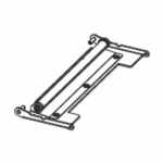 Kit Peel kinnituskomplekt ZE500-4 RH & LH | P1046696-109 | 8596375082250