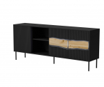 Cama INSERTO 3D1W chest of drawers 190x40x80 black + LED | 400231 | 5903815010941