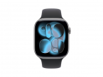 Apple Watch S11 Aluminium Cellular 46mm Space Grau (Sportband Black) S/M | MFC94ZR/A | 195950630800
