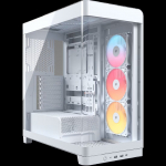 Obudowa FRAME 4500X RS-R ARGB Biała Mid Tower ATX | GECS-212 | 0840440402787