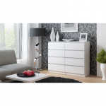 Topeshop M8 120 BIEL chest of drawers | M8 120 BIEL KPL | 5902838460511