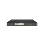 LevelOne GES-2118P Hilbert 18-Port Gigabit PoE Smart Lite Switch, 16x PoE 230W, 2x SFP, Managed, L2 | GES-2118P | 4015867229224