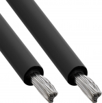 InLine&reg; p&auml;ikeseenergia paigalduskaabel rullis H1Z2Z2-K 6mm&sup2; Black 100m | 4043718334582 | 4043718334582