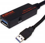 USB-kaabel Roline USB-A - USB-A 10 m Black (JAB-6794791) | JAB-6794791 | 7630049617841