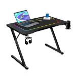 Biurko Huzaro  Hero 1.8 Czarne 100 cmx60 cm | HZ-Hero 1.8 Black | 5903796010923