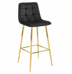 Leobert k&otilde;rge tool ARCETO - samet Black / jalad GOLD x 3 | model_3957_3-ARCETO-MODY85 | 5903332087082