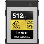 Karta Lexar Professional Gold CFexpress 512 GB (LCXEXP4512G-RNENG) | LCXEXP4512G-RNENG | 843367135837