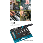 Keermel&otilde;ikekomplekt Hazet 849, 21-osaline (SmartCase'is (1/3) 165-L) | 849 | 4000896035984