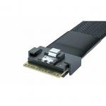 Supermicro jaotuskaabel CBL-SAST-0914-100 SlimlineSAS x8 SFF-8654 (STR) kuni 4x SATA (STR) 75/90cm + MiniSAS HD x4 65cm | CBL-SAST-0914-100