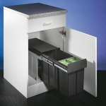 Kosz na śmieci Wesco Kosz na śmieci 24l Bio* Double Master - | 8012075 | 4004519012970