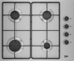 HOB sisseehitatud gaasipliit HIG64123SX BEKO | 8690842438417 | 8690842438417