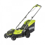 Ryobi RLM18X33B40 w zestawie: akumulator 4.0 Ah, ładowarka i przystawkę do mulczowania | 5133004306 | 4892210172709