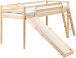 Beliani Ł&oacute;żko na antresoli Drewno sosnowe STAPLE 90 x 200 cm Jasnobrązowy | 4069605024923 | 4069605024923