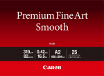 Canon CANON FA-SM2 A2 25 lehte premium peen kunstitapeet sile paber | 1711C016 | 4549292192735