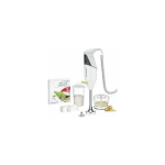 Unold Stabmixer ESGE-Zauberstab M 160 G Gourmet (wei&szlig;/anthrazit, 160 Watt, mit Zerkleinerer und Wandhalterung) | 90610 | 4011689906107