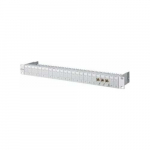 MetzConnect BTR BTR Patch Panel C6Amodul, Cat 6A, 24 Port, 19", silver anodised - 130B11P0-E | 130B11P0-E | 4250184131601