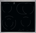 Akcija! Electrolux keramiskā  plīts  virsma EHF6346XOK | EHF6346XOK | 7332543486540