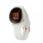 Garmin Venu 2S White/Rosegold kiirvahetusega silikoonist rihmaga 18mm | 010-02429-13 | 753759271909