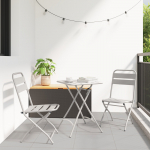 3-osaline kokkupandav bistro komplekt vidaXL Beige Teras | 42002953 | 8721158842923