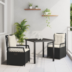vidaXL 5-osaline aiam&ouml;&ouml;bli komplekt beež pol&uuml;rattan | 3381003 | 8721288659231