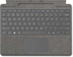 Microsoft Surface Pro Signature klaviatuur - koos puuteplaadi, kiirendusm&otilde;&otilde;tja, Surface Slim Pen 2 hoidiku ja laadimisalusega - QWERTY - rahvusvaheline inglise keel - Platinum | 8XB-00208 | 196388358137