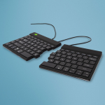 R-Go Tastatur Split   Break US-Layout     verkabelt  Black | RGOSP-USWIBL | 8719274490753