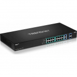 TRENDnet 18-Port Gigabit High Power PoE+ Switch (440W) | TPE-TG182F | 0710931161465