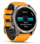 SMARTWATCH FENIX 8 SAPPHIRE/ORANGE 010-02905-11 GARMIN | 010-02905-11 | 753759338176