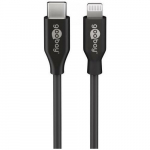 Kabel USB Goobay USB-C - Lightning 2 m Czarny (39447) | 39447 | 4040849394478