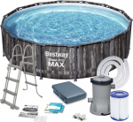 Bestway Basen stelażowy Steel Pro Max 427cm 11w1 (5614Z) | 5614Z | 6942138983975