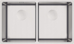 Zlewozmywak Deante Zlewozmywak stalowy 2-komorowy podwieszany | ZPE 020A | 5907650867234