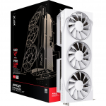 Vaizdo plok&scaron;tė AMD XFX Radeon RX 9070 XT 97TSWF3W9 16GB GDDR6 PCIe x16 balta | 97TSWF3W9 | 840191502767