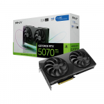 PNY GeForce RTX 5070 Ti Slim OC graafikakaart (DLSS 4, 3x DisplayPort, 1x HDMI 2.1) | VCG5070T16DFSXPB1-O | 0751492812137