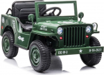 Lean Cars Automobilis ar akumulatoru JH-103 Military Green 4x4 | 14972 | 5905515354516