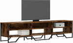 vidaXL Szafka pod telewizor, przydymiony dąb, 180x34x41 cm | 848576 | 8721102811449
