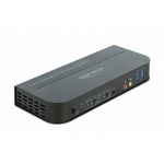 DeLOCK DisplayPort 1.4 KVM Switch 8K 30 Hz mit USB 3.2 Gen 1 | 11482 | 4043619114825