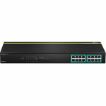 TRENDnet Switch 16 Port Gbit L2 PoE+ 250W             Metall | TPE-TG160G | 0710931160277