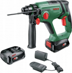 Wiertarko-wkrętarka Bosch Bosch cordless hammer drill UniversalHammer 18V (green/black, 2x Li-ion batteries 2.5Ah, case, POWER FOR ALL ALLIANCE) | 06039D6003 | 4053423233346