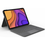 Logitech Klaviatuuriga &uuml;mbris iPad Air 4. p&otilde;lvkond LOGITECH FOLIO TOUCH Grey | S7134121 | 5099206093454