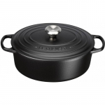 Le Creuset Valuraua pott ovaalne 31cm / 6,3L matt must | 02726315 | 0024147263159