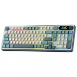 Royal Kludge RK-S98 Light Cloud juhtmevaba klaviatuur | 96%, Hot-swap, Chartreuse l&uuml;litid, US | RKS98-L-C | 6935280823800