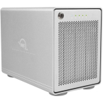 OWC Mercury Elite Pro Quad (silber, USB 3.2 Gen 2, RAID Ready) | OWCMEQCTJB000f | 0810586038584
