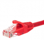 NetRack patchcord RJ45, osłonka zalewana, kat. 6 UTP, 2m czerwony (BZPAT26R) | BZPAT26R | 5908268776376